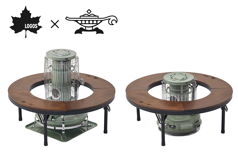 LOGOS × SENGOKU ALADDIN コラボ第2弾！囲炉裏スタイルのストーブテーブル、11月1日登場