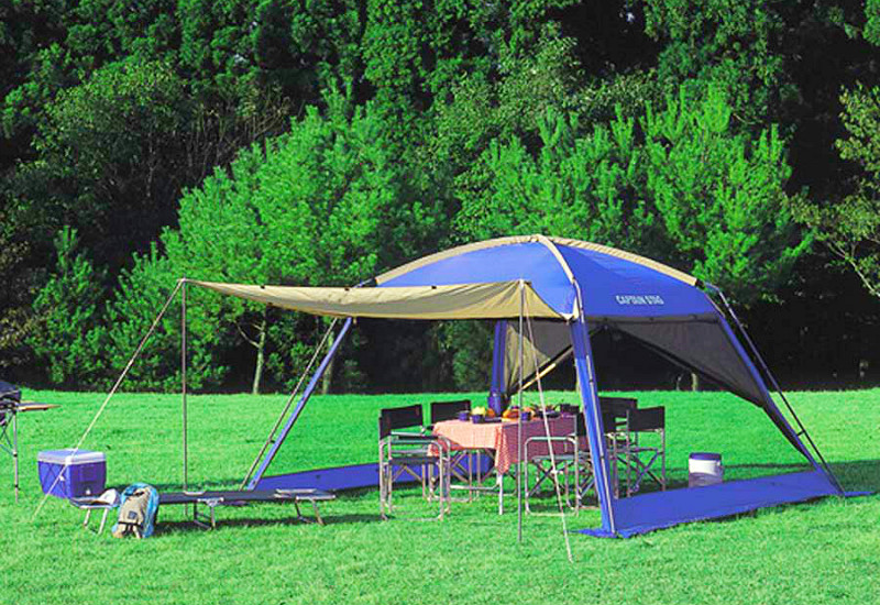 夏のテントは通気性が重要！キャプテンスタッグおすすめの快適テント | キャンプ情報メディア LANTERN – ランタン