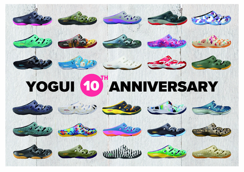 KEENを象徴するサンダル”YOGUI”（ヨギ）が日本発売【祝】10周年！限定 