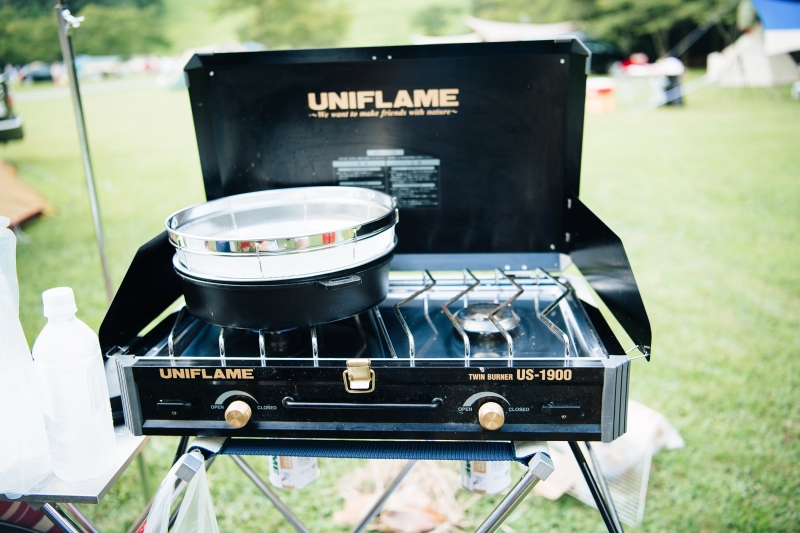 ユニフレーム UNIFLAME ツインバーナーUS-1900 ずっと気になってた ツインバーナーUS-1900