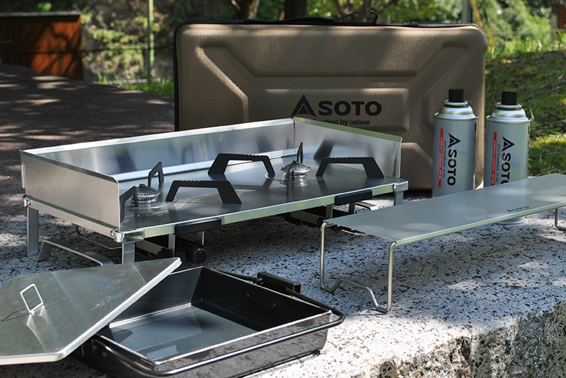 セールの人気商品  のツーバーナーコンロ、レギュレーター2 SOTO 調理器具