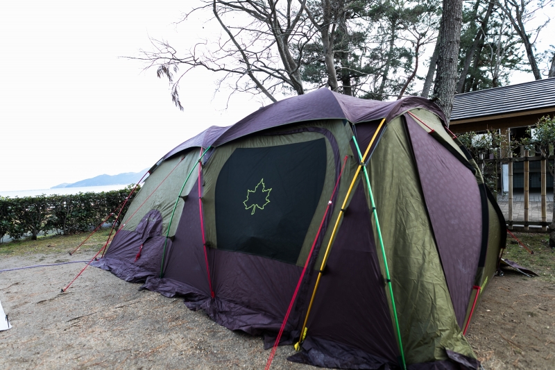 マーケット WHATNOTロゴス テント logos 2ルームテント キャンプ ファミリー 大型 6人 おしゃれ UVカット ベンチ テーブル