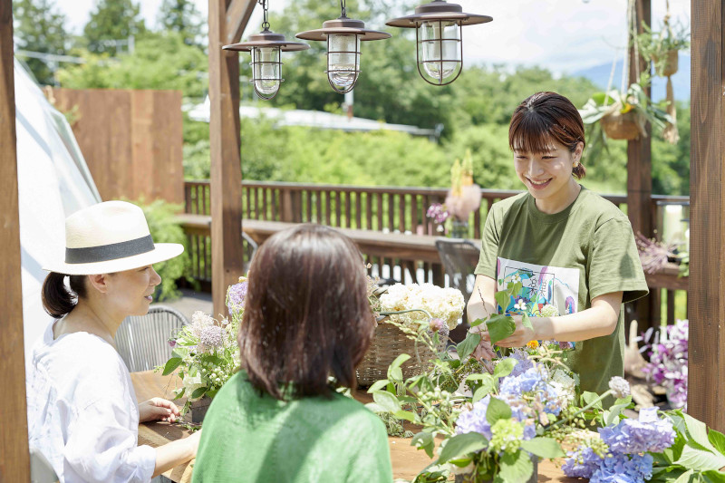 日比谷花壇の”STAY”『里楽巣 FUJINO（リラックスふじの）』のアクティビティ