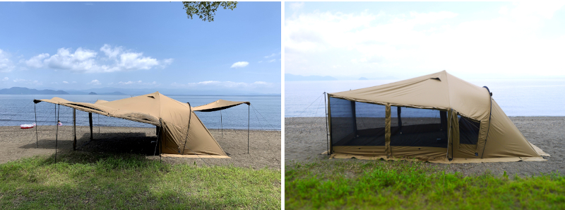 「RATELWORKS（ラーテルワークス）」の「Wal（ヴァル）TENT」