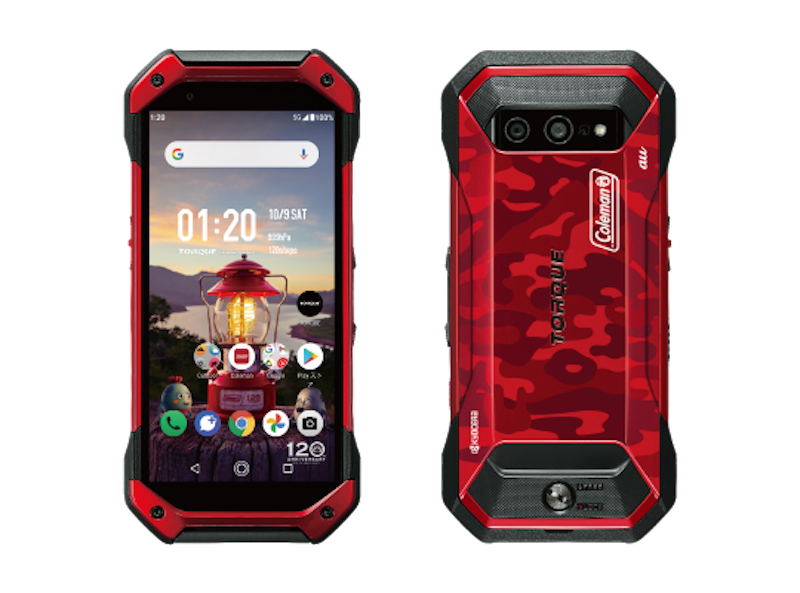 コールマンのコラボスマホ「TORQUE® 5G Coleman LIMITED」登場！120 ...