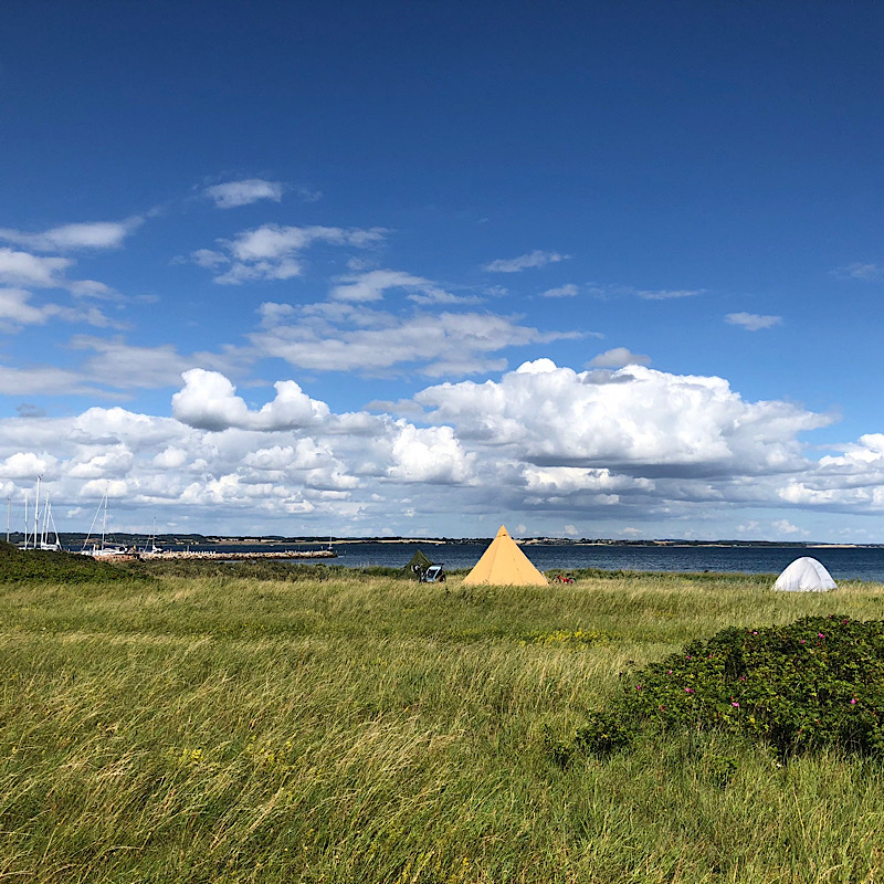 デンマークのシェルターキャンプ