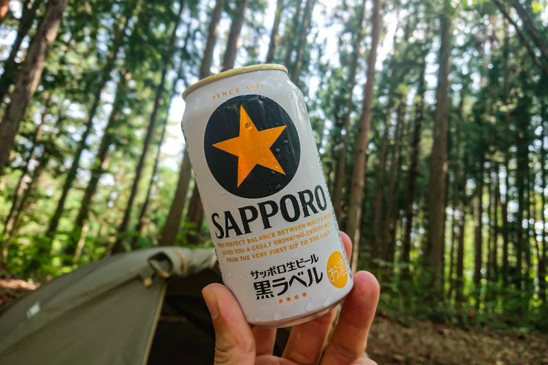 何をしにソロキャンプに行くのかと問われれば「お酒を飲みに行くと答えます」