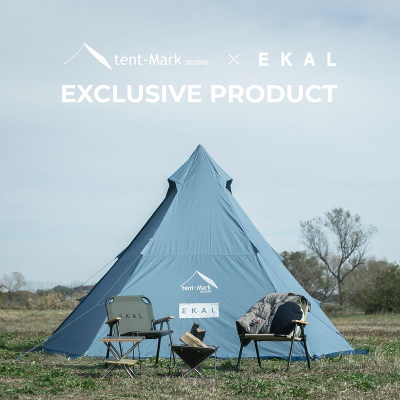 別注 tent-Mark DESIGNS × EKAL フロントフラップ - テント/タープ