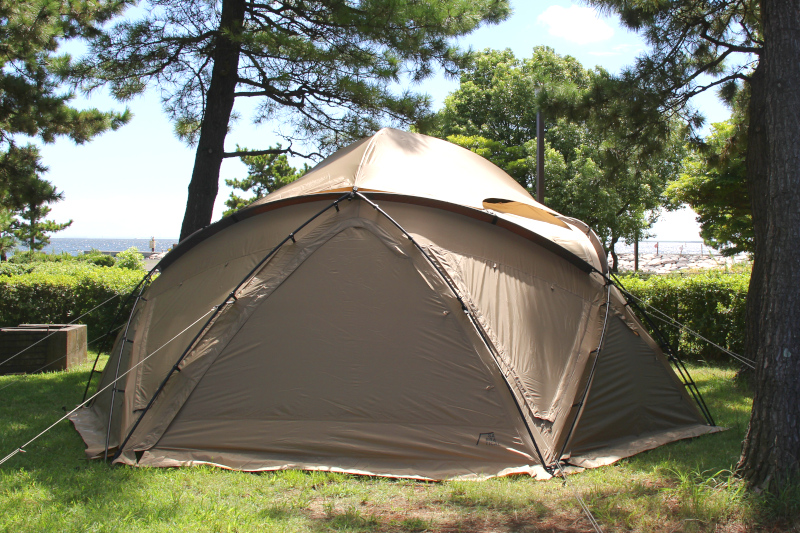 サバティカルの新作テント「サバルパインドーム」
