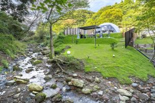 【都心から90分】鴨川の大自然に佇む1日3組限定の隠れ家グランピング「SUP BASE KAMOGAWA」が誕生！